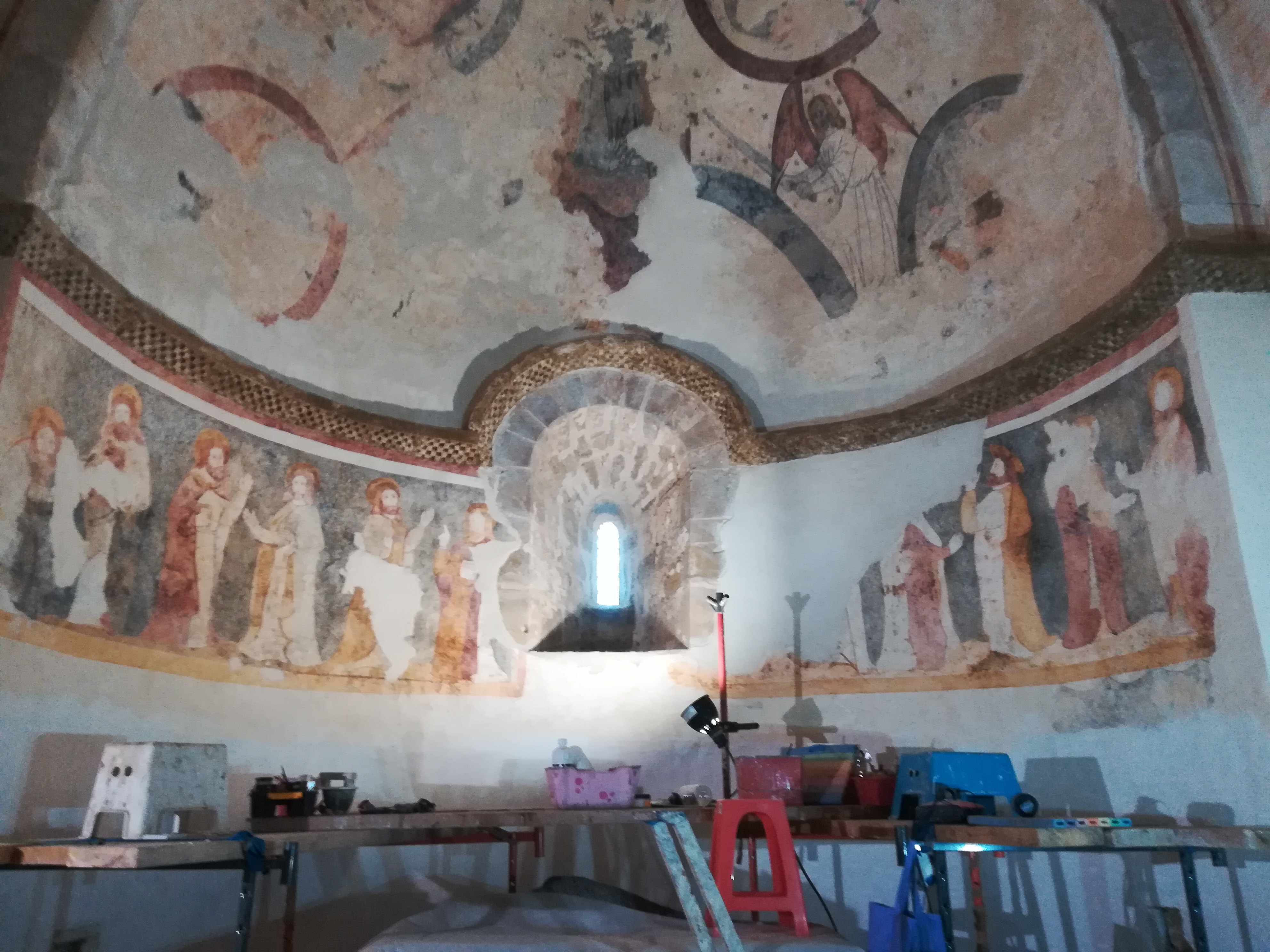 Travaux sur les murs